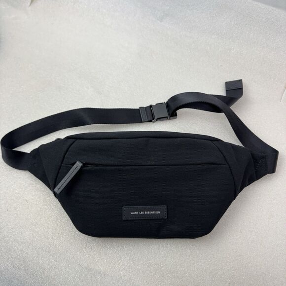 WANT LES ESSENTIELS ATLIN ORGANIC COTTON CANVAS BELT BAG - Picture 4 of 10